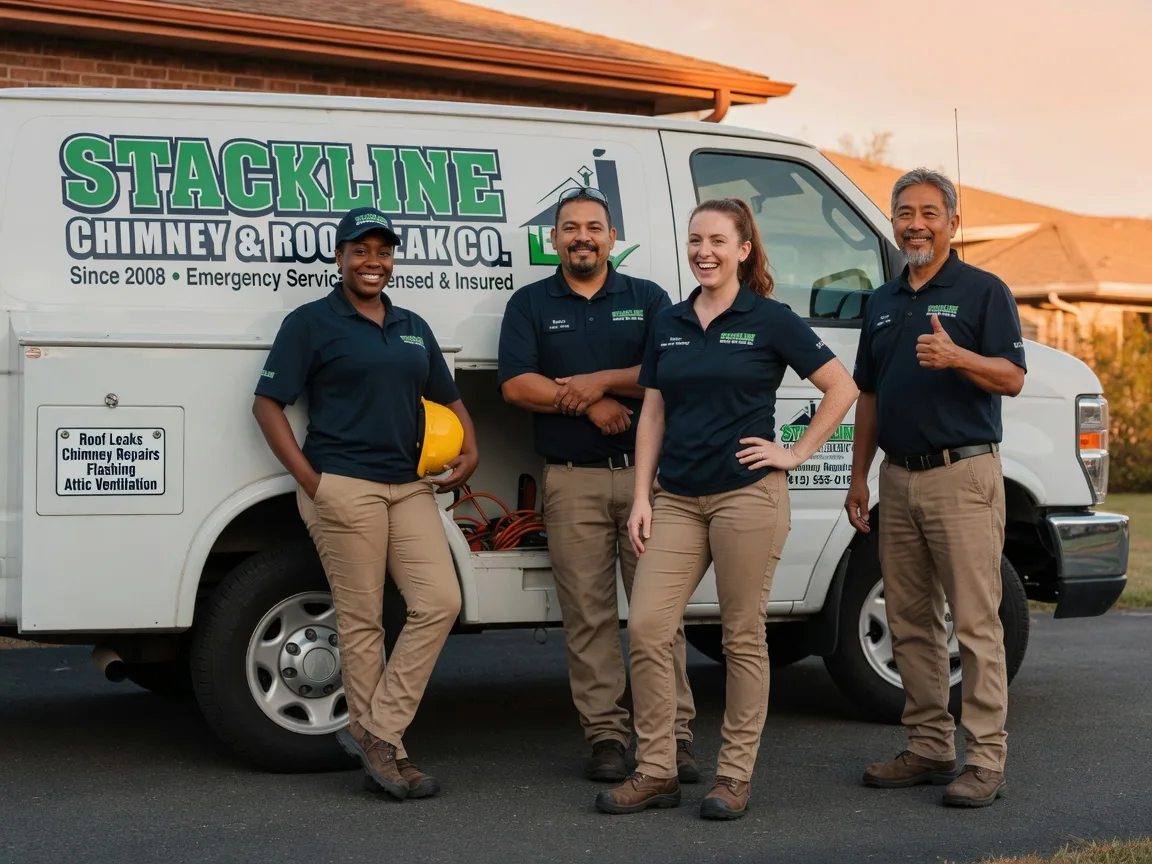 Chimney flashing repair company in Goreville, IL